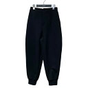 【中古】ENFOLD 22AW KNIT RIB COCOON PANTS ニットリブパンツ 300FA231-2200 ブラック サイズ:36 【140525...