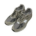 【中古】NEW BALANCE Made In England スニーカー U991GL2 グレー サイズ:US7 【140525】(ニューバランス)