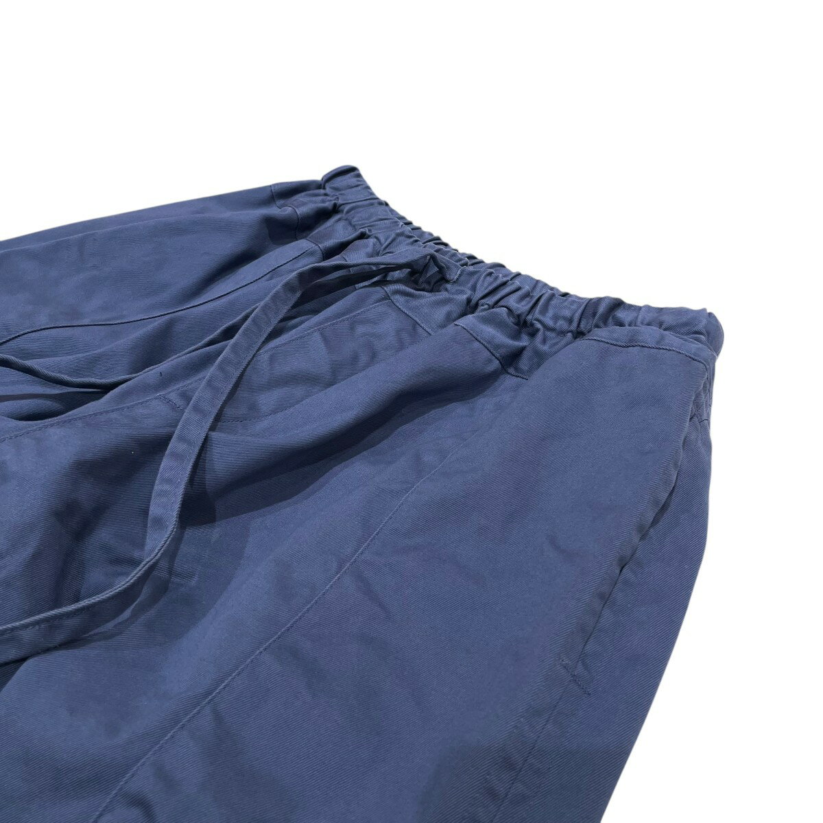 【中古】homspun　コットンパンツ 242-3357 ブルー サイズ：F 【140525】（ホームスパン）