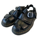 【中古】Dr.Martens KASSION レザーサンダル ブラック サイズ:UK8 【150525】(ドクターマーチン)
