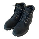 【中古】Timberland Alburn 6 Inch Waterproof レースアップブーツ TB16939R001 ブラック サイズ:27 【15052...