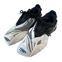 【中古】BALENCIAGA TYREX ローカットスニーカー 617517 ブラック×ホワイト サイズ:25 【150525】(バレンシアガ)(4)