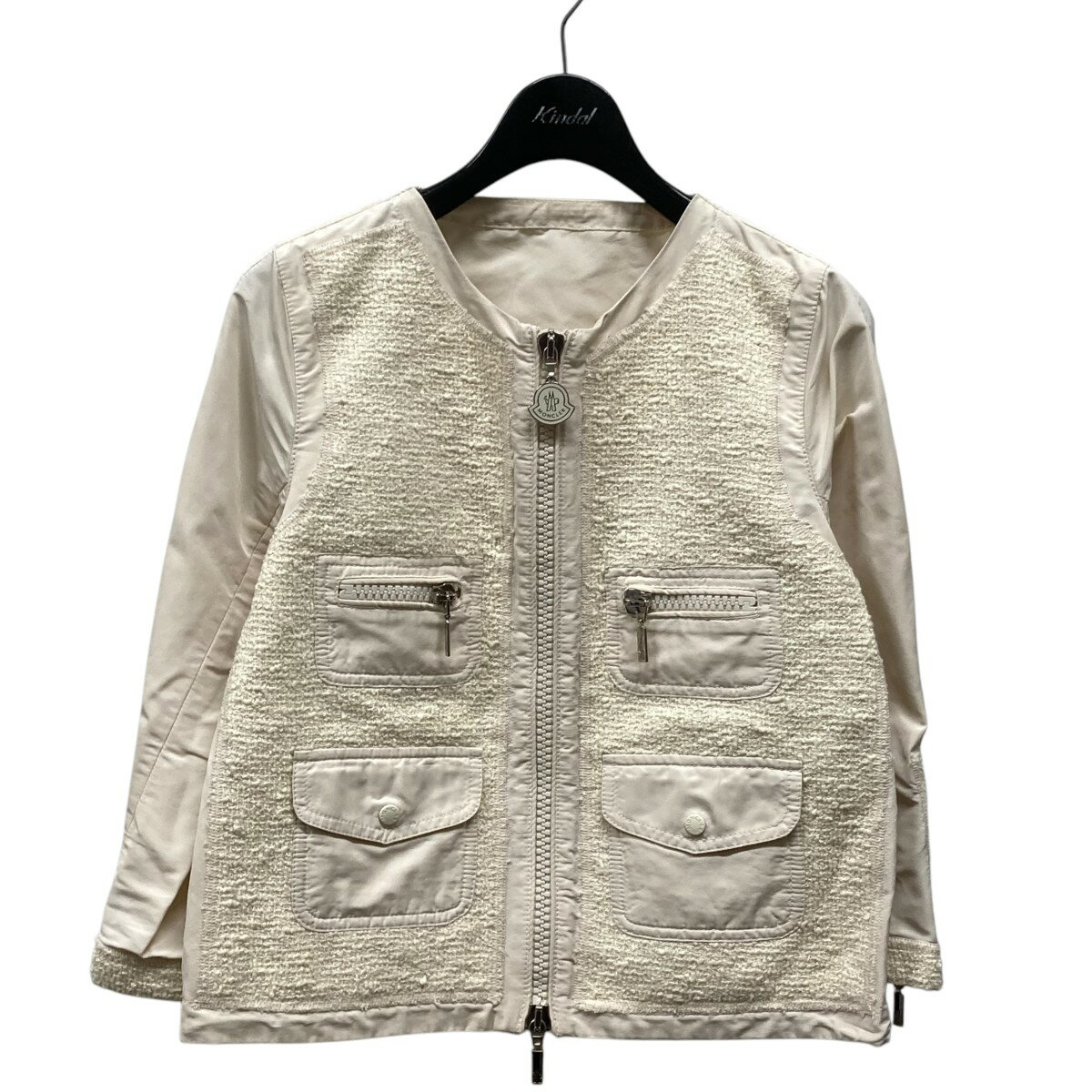 Moncler モンクレール 七分袖のノーカラーコットンジャケット 楽天市場】モンクレール レディース(種類(コート・ジャケット