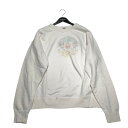 【中古】SAINT MICHAEL 21SS CREW SWEAT SHIRT クルーネックスウェット SM-S21-0000-013 ホワイト サイズ:XL 【150525】(セントマイケル)(4)