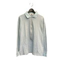 【中古】reverberate ジップポロシャツ スカイブルー サイズ:1 【150525】(リバーバレイト)