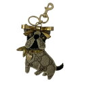 【中古】GUCCI キーホルダー ブラウン 【160525】(グッチ)