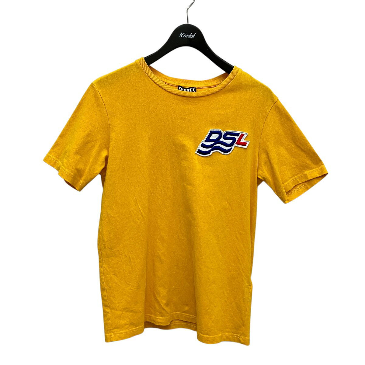【中古】DIESEL半袖Tシャツ T-JUST-B83 イエロー サイズ:S【価格見直し】