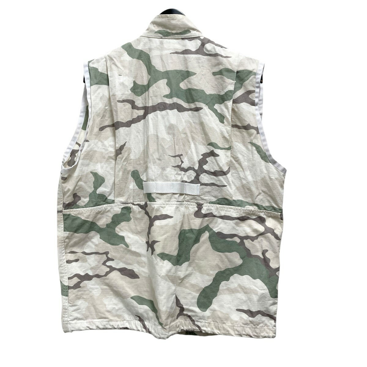 【中古】ArkAir　COMBAT BEST カモフラ柄 ワークベスト B112AA P ベージュ サイズ：L 【160525】（アークエアー）