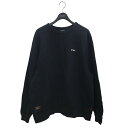 【中古】WTAPS DESIGN CREW NECK トレーナー 162ATDT-CSM07S ブラック サイズ:XL 【160525】(ダブルタップス)