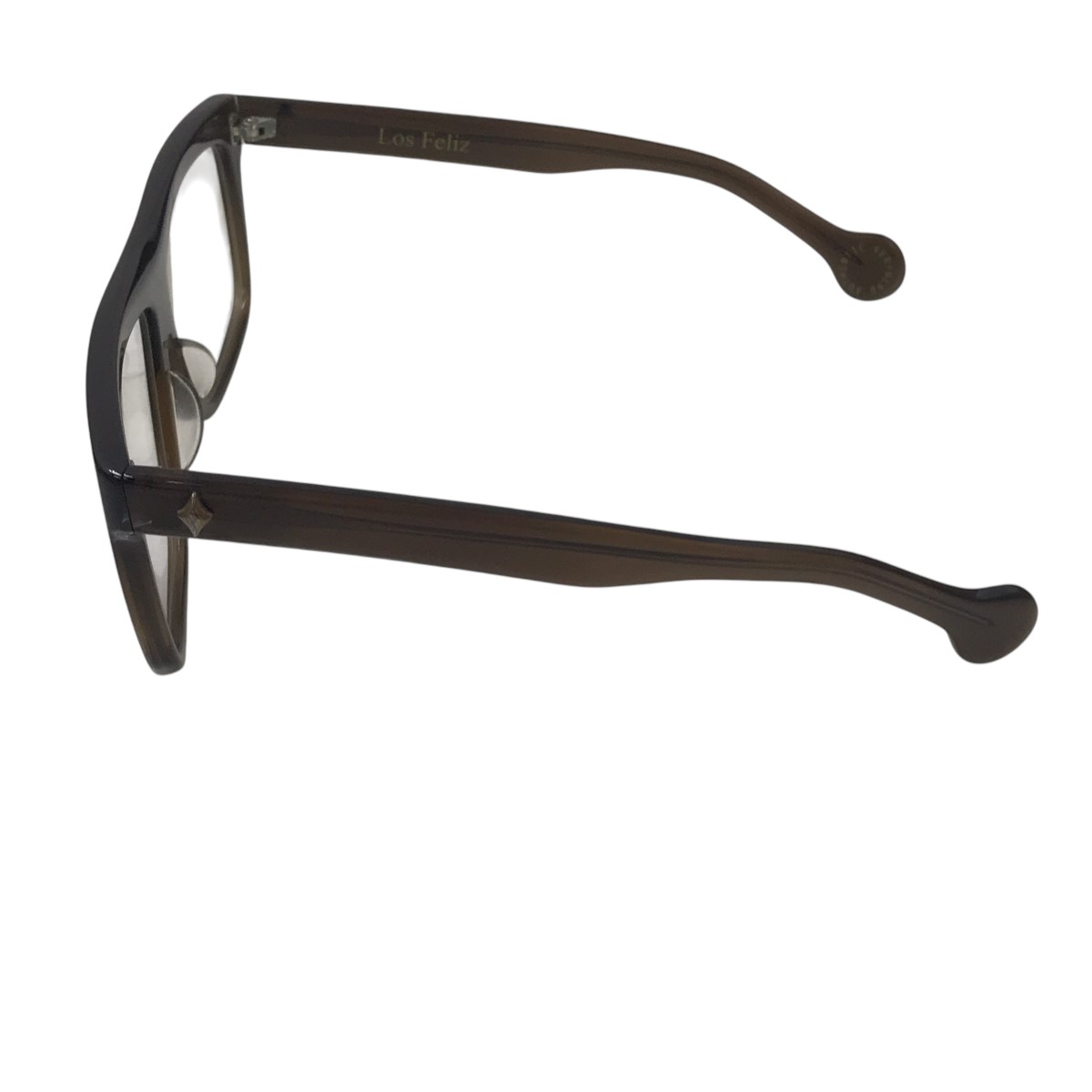 【中古】Los Felize眼鏡 ブラウン【価格見直し】 2