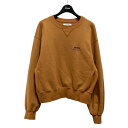 【中古】MATURED クルーネックスウェット 121523006 ブラウン サイズ:1 【160525】(マチュアード)