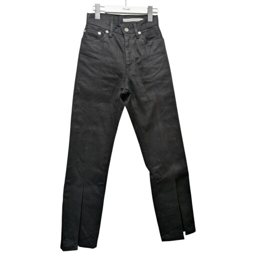 【中古】JOHN LAWRENCE SULLIVAN rigid denim slited pants リジットデニムスリットパンツ JLSW-40 ブラック サイズ:S 【160525】(ジョンローレンスサリバン) 【中古】JOHN LAWRENCE SULLIVAN rigid denim slited pants リジットデニムスリットパンツ JLSW-40 ブラック サイズ:S 【160525】(ジョンローレンスサリバン)