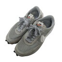 【中古】sacai×NIKE×FRAGMENT DESIGN 「LD Waffle」スニーカー ライトスモークグレー サイズ:28cm 【160525】(サカイ...