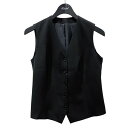 【中古】Plage 25SS ツイルジレ Twill ベスト 25010922101010 ブラック サイズ:フリーサイズ 【170525】(プラージュ)(4)