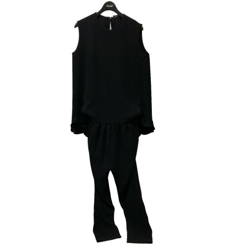 【中古】YOKO CHANBack Hem Petal-Suit ノースリーブオールインワン YCP-119-049 ブラック サイズ:36【価格見直し】 【中古】YOKO CHANBack Hem Petal-Suit ノースリーブオールインワン YCP-119-049 ブラック サイズ:36【価格見直し】