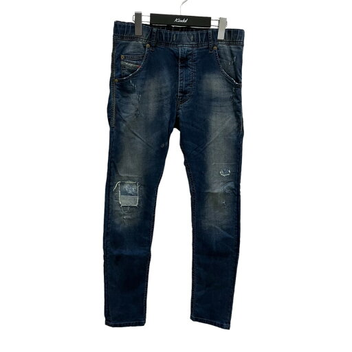 【中古】DIESELkrooley-ne ダメージ加工デニムパンツ インディゴ サイズ:28【価格見直し】 【中古】DIESELkrooley-ne ダメージ加工デニムパンツ インディゴ サイズ:28【価格見直し】