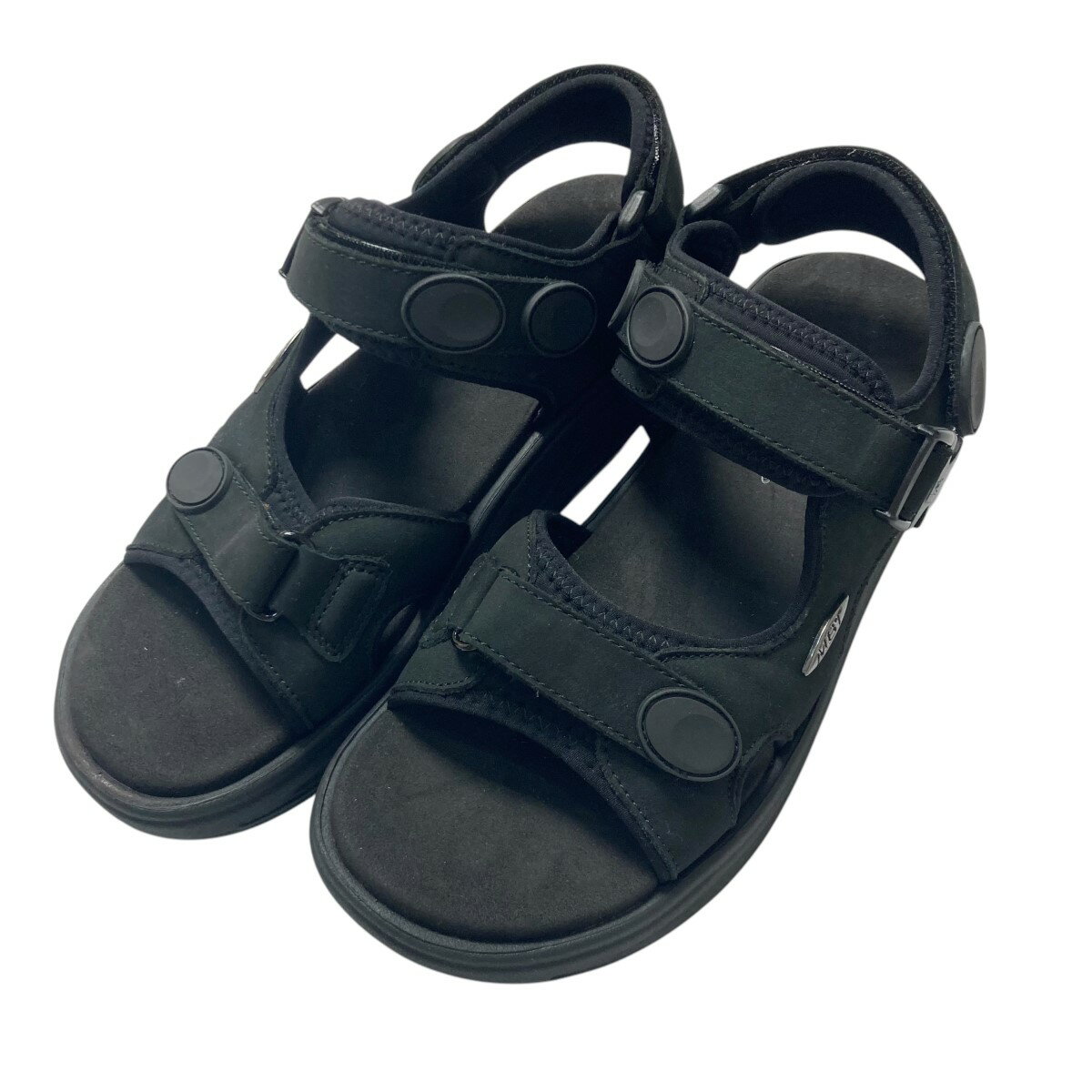 【中古】MBTKISUMU CLASSIC サンダル 700824 03U ブラック サイズ：25.5cm【価格見直し】