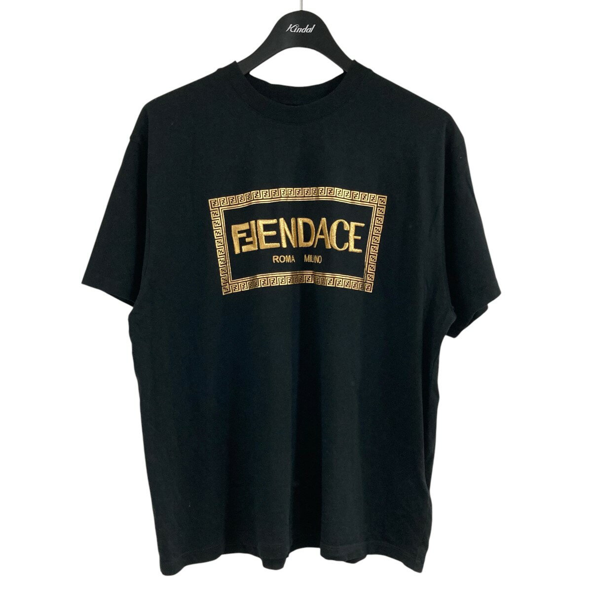 80s～90s vintage XL FENDI Logo Print FENDI IN THE USA BY