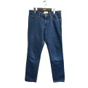 【中古】AMI Alexandre Mattiussiデニムパンツ H17D001 621 インディゴ サイズ:28【価格見直し】