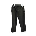 【中古】tricot COMME des GARCONSスラックス TO-P005 ブラック サイズ:M【価格見直し】