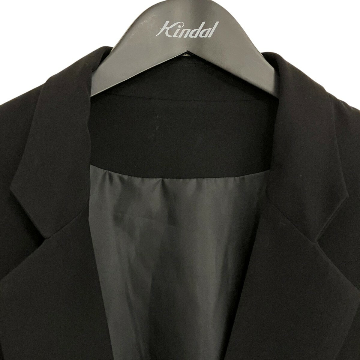 【中古】ADRER　「extra quality over tailored jacket」 テーラードジャケット ADTOY1220001 ブラック サイズ：M 【180525】（アドラー）