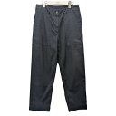 【中古】DRIES VAN NOTEN ベイカーパンツ ネイビー サイズ:38 【190525】(ドリスヴァンノッテン)