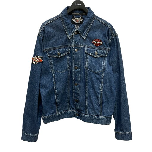 【中古】HARLEY-DAVIDSON デニムジャケット インディゴ サイズ:M 【200525】(ハーレーダビッドソン) 【中古】HARLEY-DAVIDSON デニムジャケット インディゴ サイズ:M 【200525】(ハーレーダビッドソン)