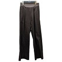 【中古】MUSE de Deuxieme Classe イージーパンツ ブラウン サイズ:36 【200525】(ューズデドゥーズィエムクラス)