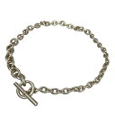 【中古】WAKAN SILVER SMITH Hook connect necklace gradually ネックレス シルバー 【200525】(ワカンシル...