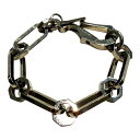 【中古】GIVENCHY 「Chain bracelet」 ブレスレッド BN201UN00S シルバー 【200525】(ジバンシィ)