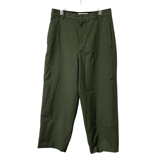 【中古】MARNI 23AW ウールスラックス PAMAV05U03 TW839 グリーン サイズ:40 【210525】(マルニ) 【中古】MARNI 23AW ウールスラックス PAMAV05U03 TW839 グリーン サイズ:40 【210525】(マルニ)