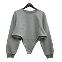【中古】IMMUNE eyes sweat boodysuit ボディスーツ グレー サイズ:Free 【210525】(イミューン)