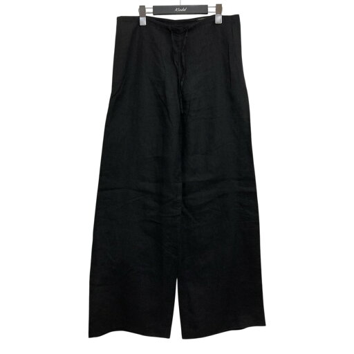 【中古】COMOLIヘンプパンツ ブラック サイズ:0【価格見直し】 【中古】COMOLIヘンプパンツ ブラック サイズ:0【価格見直し】
