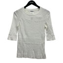 【中古】CHANEL ニット ホワイト サイズ:38 【220525】(シャネル)