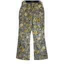 【中古】Sister Jane 「Domestic Jacquard Flare Trousers」 花柄パンツ 22SJ01TR152BLE グレー サイズ:...