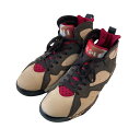 【中古】NIKE AIR JORDAN 7 RETRO PATTA ハイカットスニーカー AT3375-200 ブラウン サイズ:27.5 【230525】(ナイキ)(4)