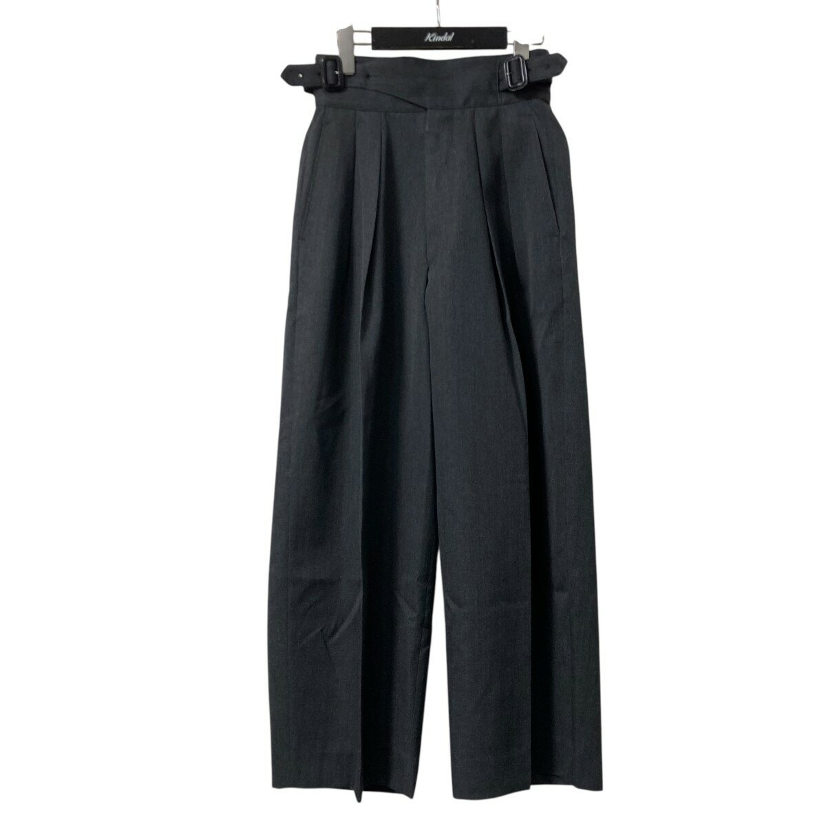 【中古】THE RERACS 23AW THE GURKHA グルカスラックス 23FW REPT 186L J グレー サイズ:36 【230525】(ザリラクス)