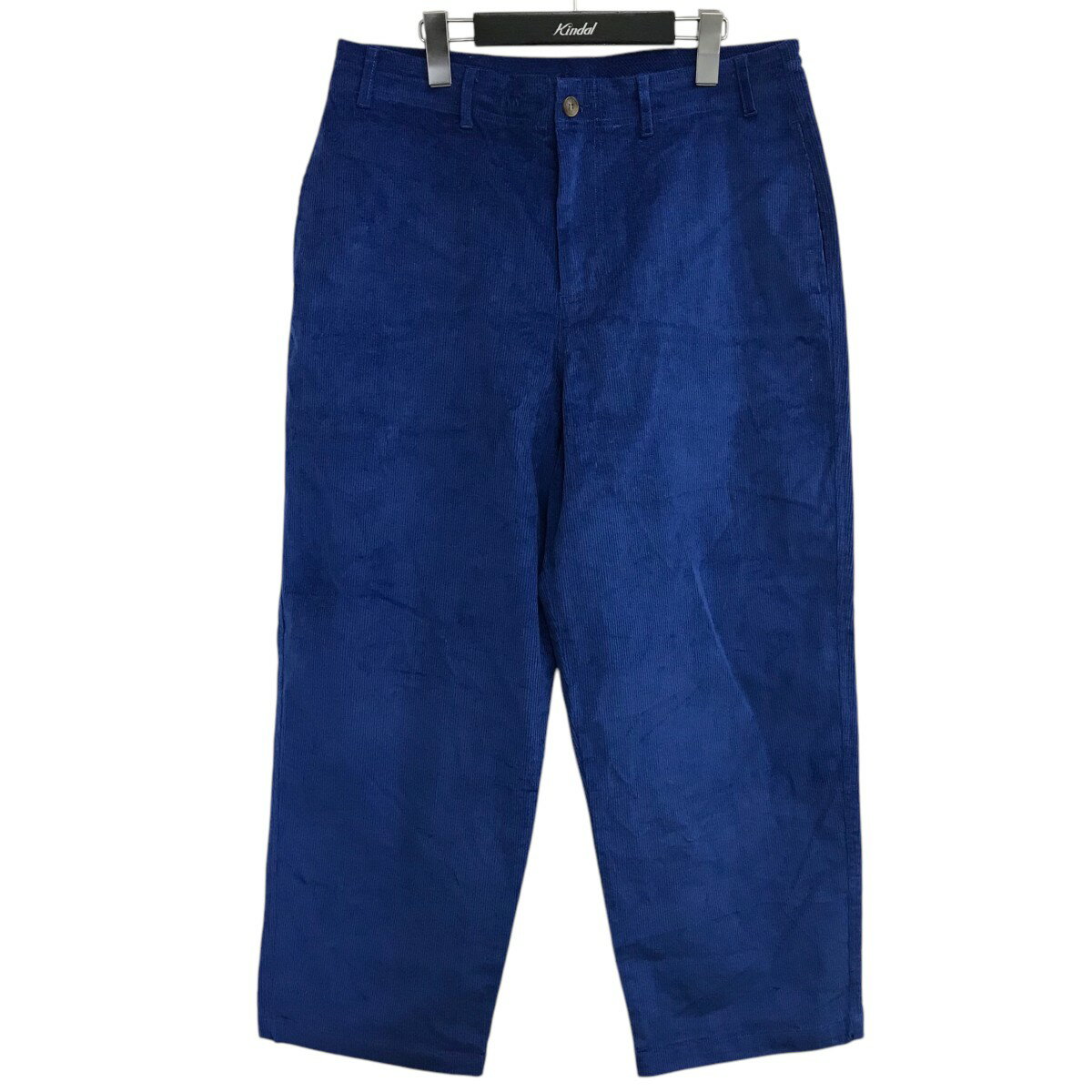 【中古】SPECIAL GUEST「K.K. corduroy pants」 コーデュロイパンツ 23SG 36 ブルー サイズ:L【価格見直し】