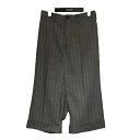 【中古】JUNYA WATANABE CDG サルエルパンツ JQ-P016 グレー サイズ:S 【230525】(ジュンヤ・ワタナベコムデギャルソン)