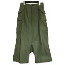 【中古】JUNYA WATANABE CDG サルエルパンツ JQ-P042 オリーブ サイズ:XS 【230525】(ジュンヤ ワタナベコムデギャルソン)