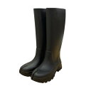 【中古】Maison Margiela22 ラバーロングブーツ S58WW0159 ブラック サイズ:36 【240525】(メゾンマルジェラ22)