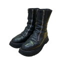 【中古】GUIDI Amanojak別注 マトリックス ジップブーツ MATRIX パープル サイズ:M 【240525】(グイディ)