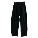 【中古】T by ALEXANDER WANG デニムパンツ ブラック サイズ:0 【240525】(ティーバイアレキサンダーワン)