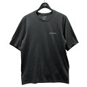 【中古】ARC’TERYX ロゴプリントTシャツ Cormac Arc Bird Logo SS コーマック アークバード ロゴ ショートスリーブ X000007994 グレー サイズ:S 【240525】(アークテリクス)(4)