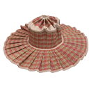 【中古】LORNA MURRAYAdult Island Vienna テキスタイルハット ピンク サイズ:M【価格見直し】