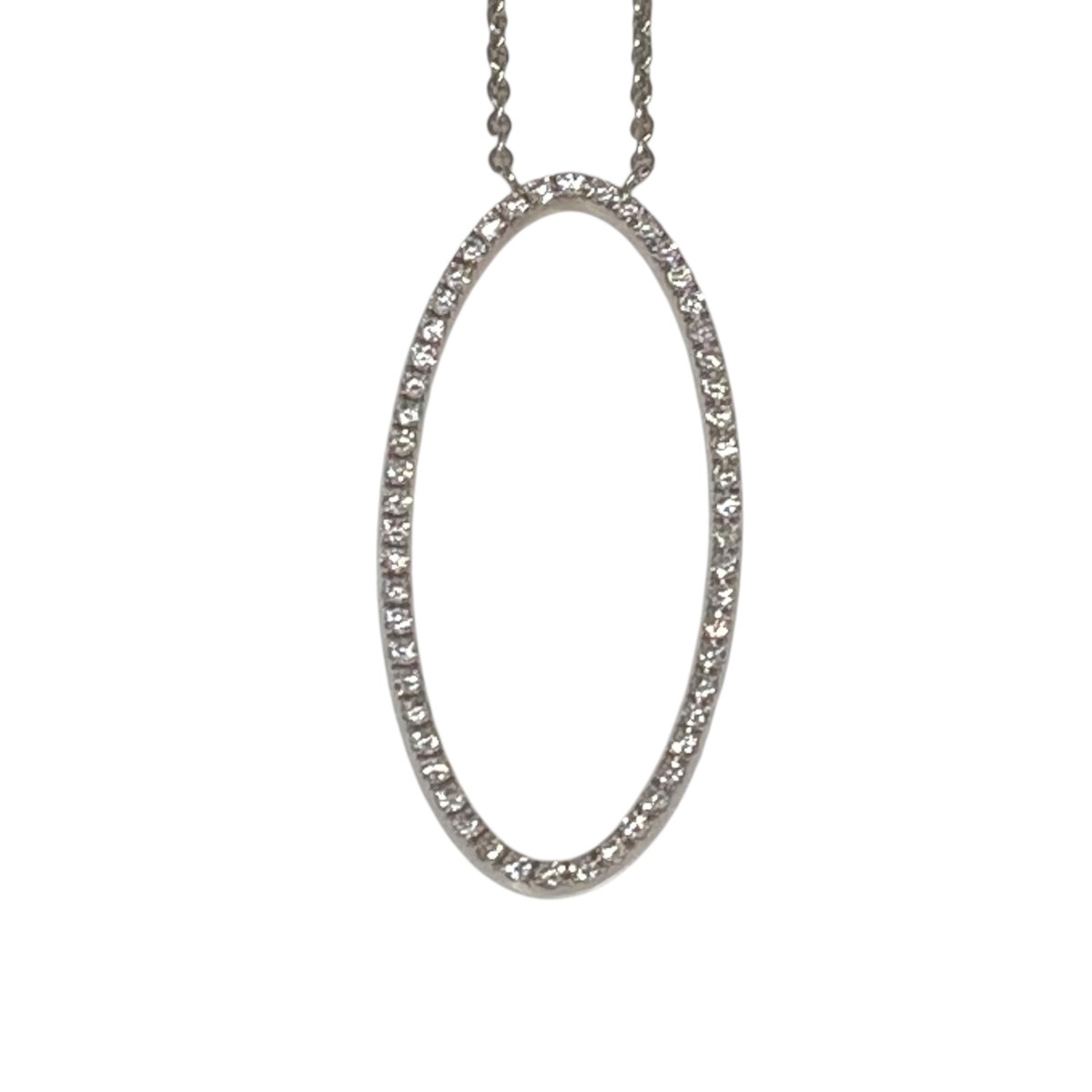 ブランド古着のカインドオルの【中古】Tiffany ＆ Co．メトロ オーバル ネックレス シルバー【価格見直し】｜アングル3