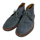 【中古】ALDEN スウェードブーツ CHUKKA BOOT チャッカブーツ 1592L ブルーグレー サイズ:8D 【250525】(オールデン)(4)