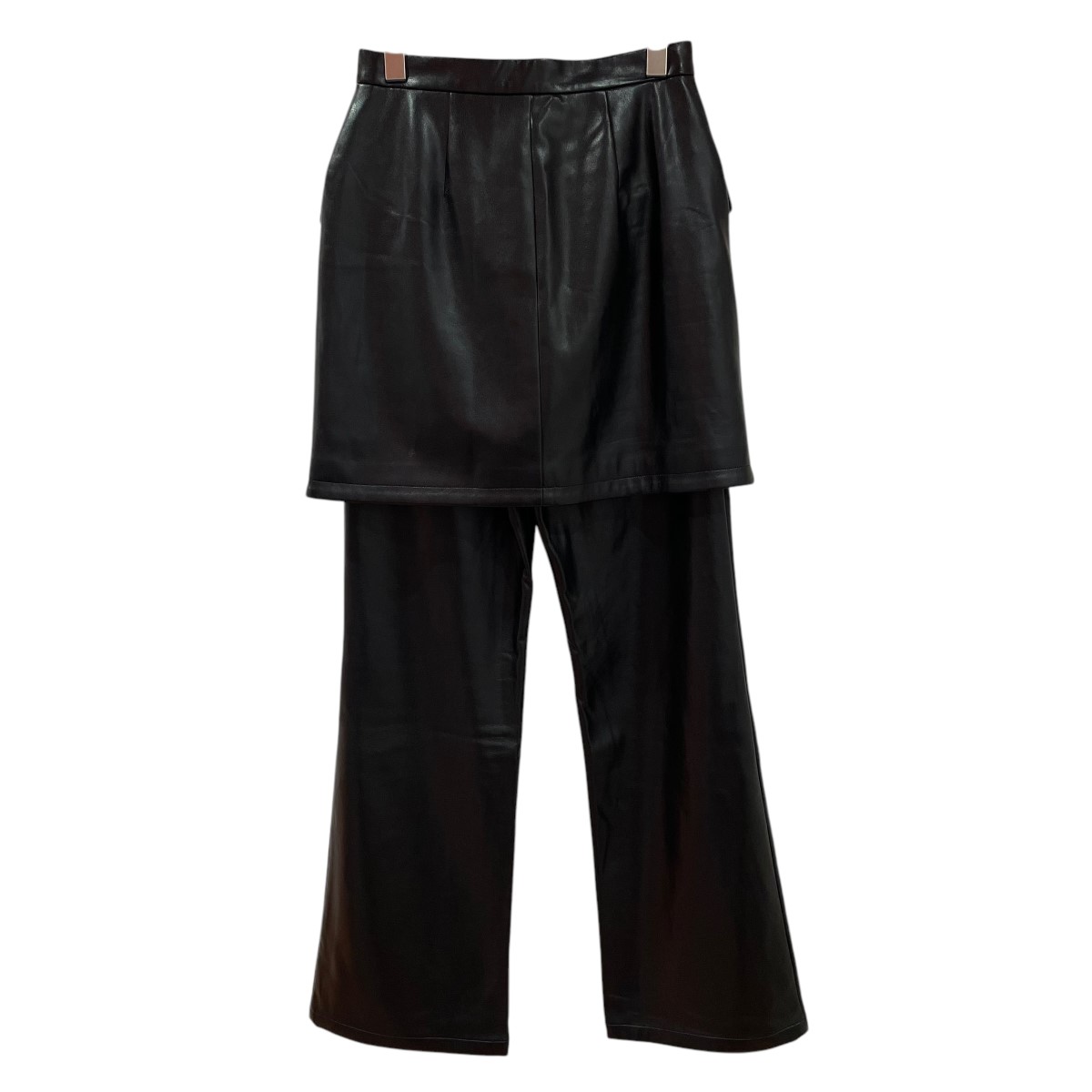 【中古】MAISON SPECIALフェイクレザーパンツ 21232465203 ブラック サイズ：SIZE 3【価格見直し】