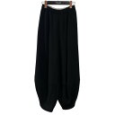 【中古】ENFOLD ELASTIC HAREM PANTS スラックス 300IS631 1231 ブラック サイズ:34 【250525】(エンフォルド)