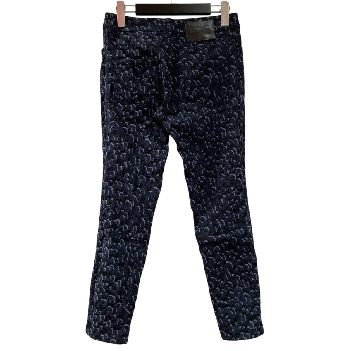 【中古】LOUIS VUITTON　裾ファスナーパンツ RW122W F2PA14BK7 ネイビー サイズ：SIZE 38 【250525】（ルイヴィトン）